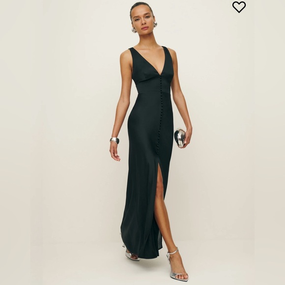 Reformation Elaina Satin Dress - Picture 5 of 5